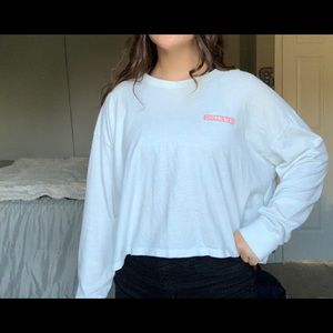 Hollister Long Sleeve Crop Top